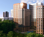 -комн, 28.8 кв м, этаж 20/23 Менделеева улица, д.1