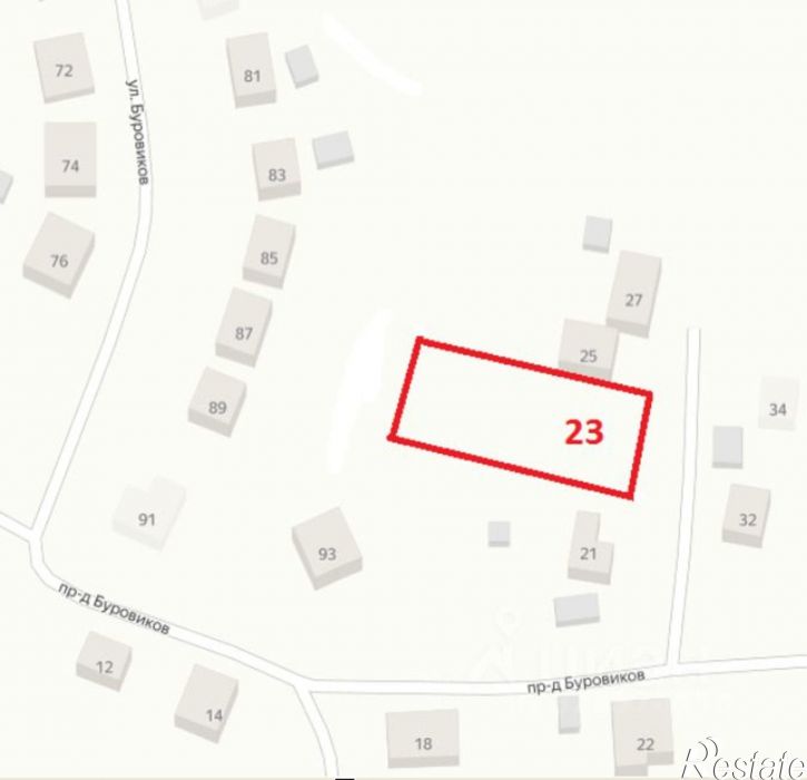 Земельный участок ул Чапаева, 23,  д. 23
