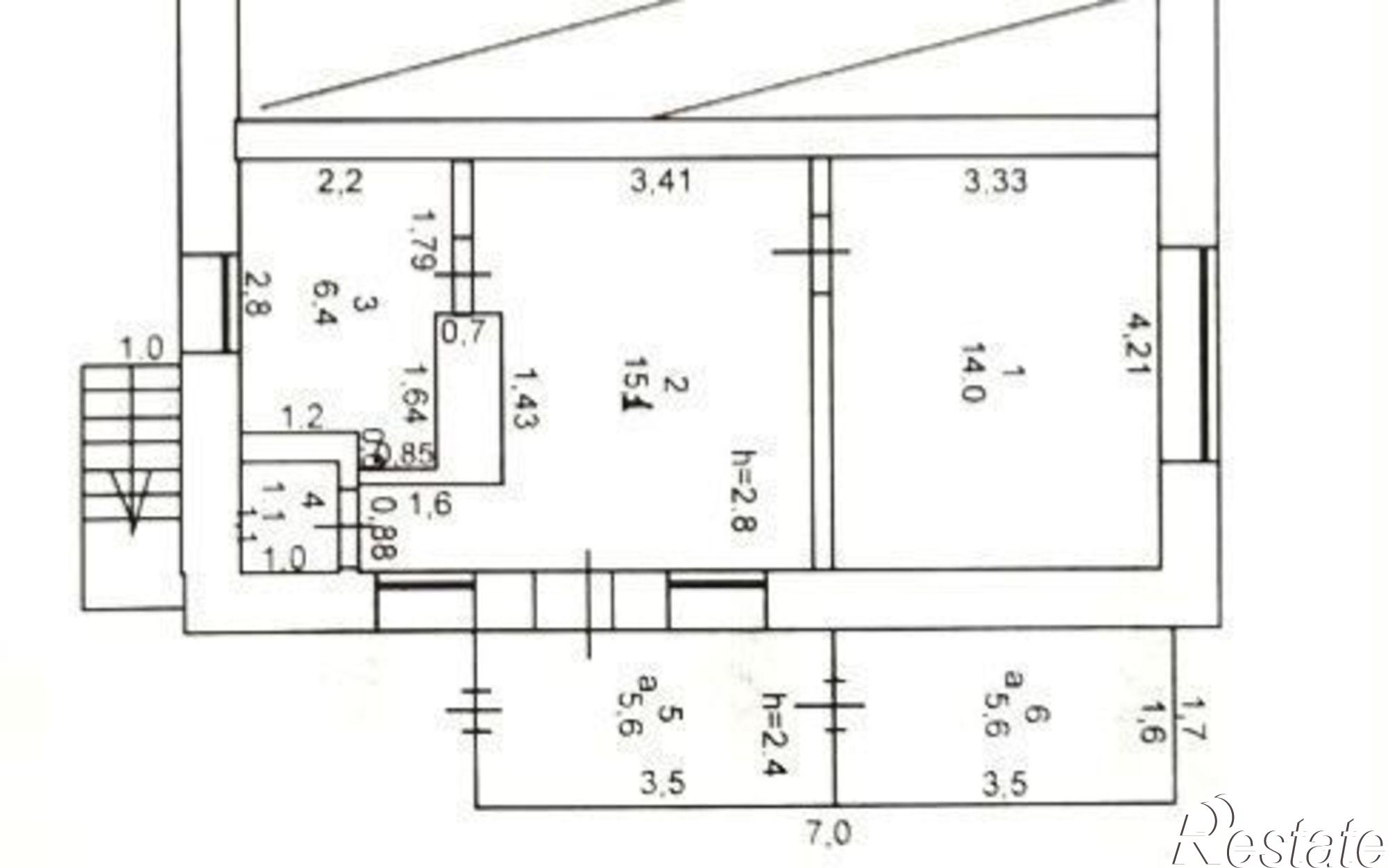 Купить квартиру за 3 200 000 рублей на улица Мира, 1