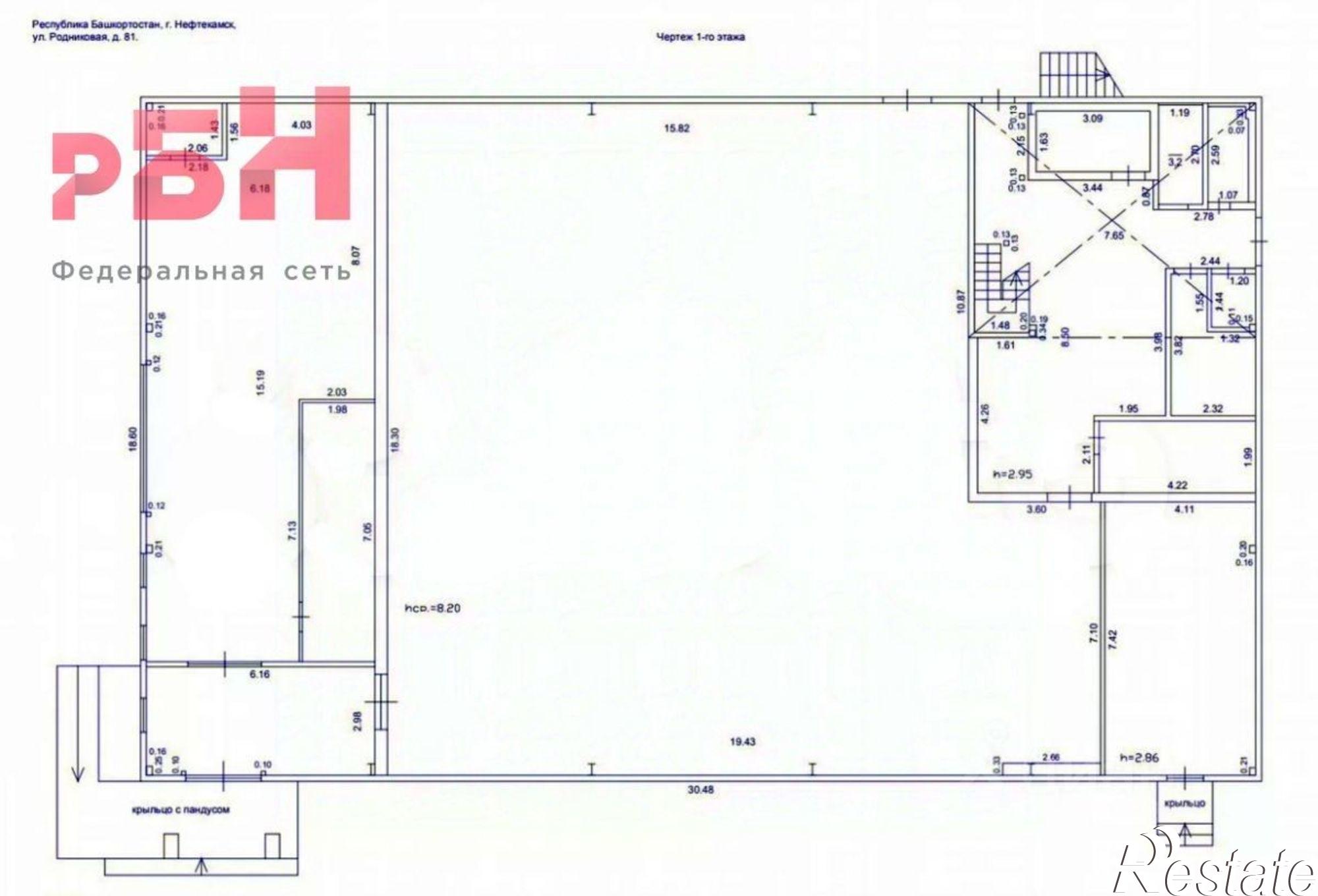 Купить помещение свободного назначения за 22 000 200 рублей на Нефтекамск, Родниковая ул, 81
