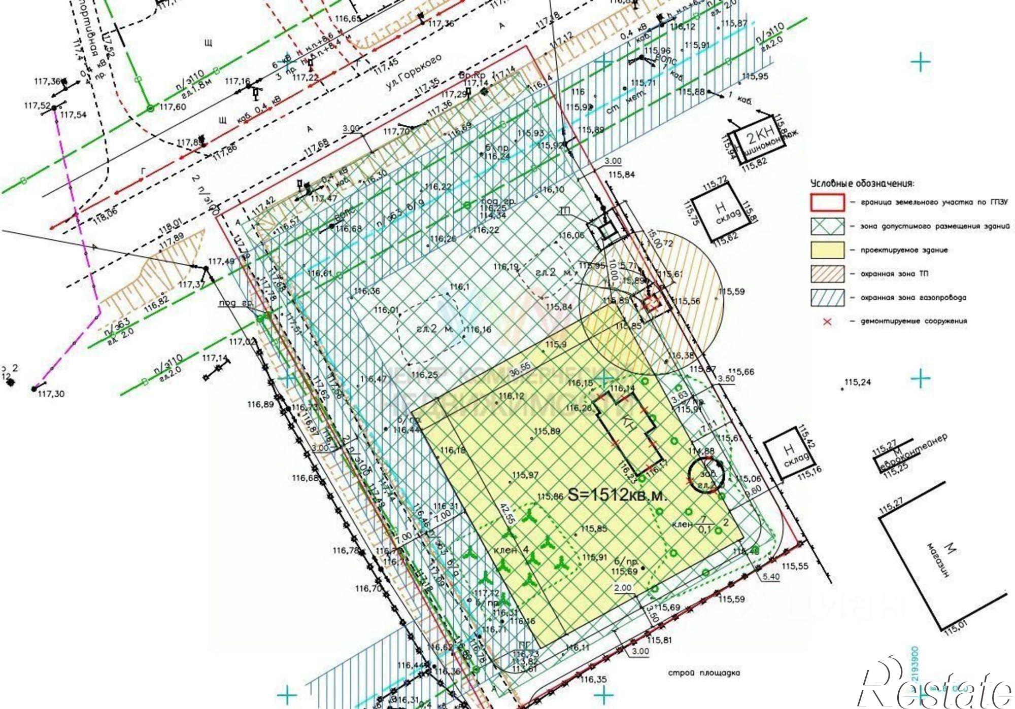 Купить торговое помещение за 90 001 500 рублей на улица Горького, 6