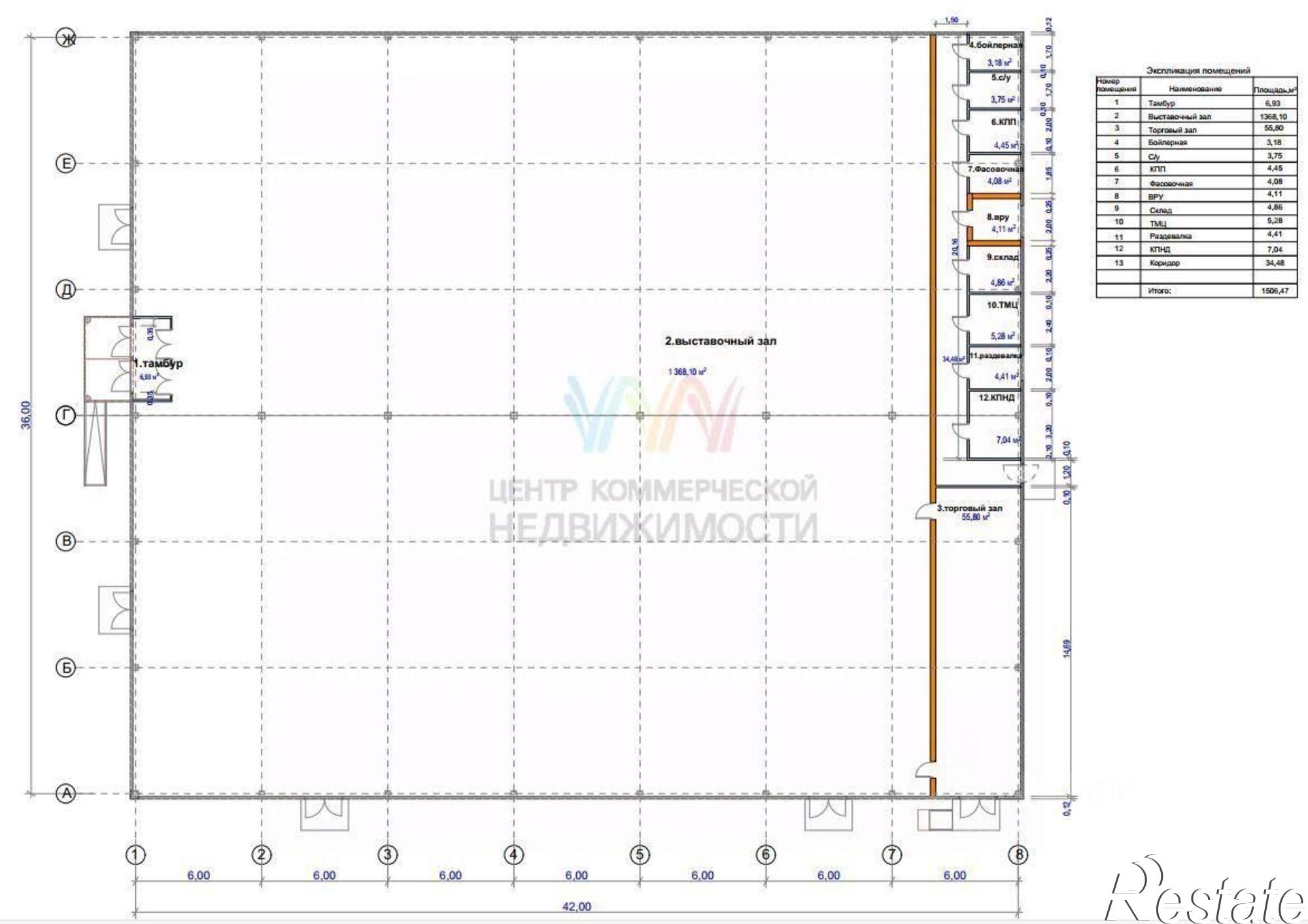Купить торговое помещение за 90 001 500 рублей на улица Горького, 6