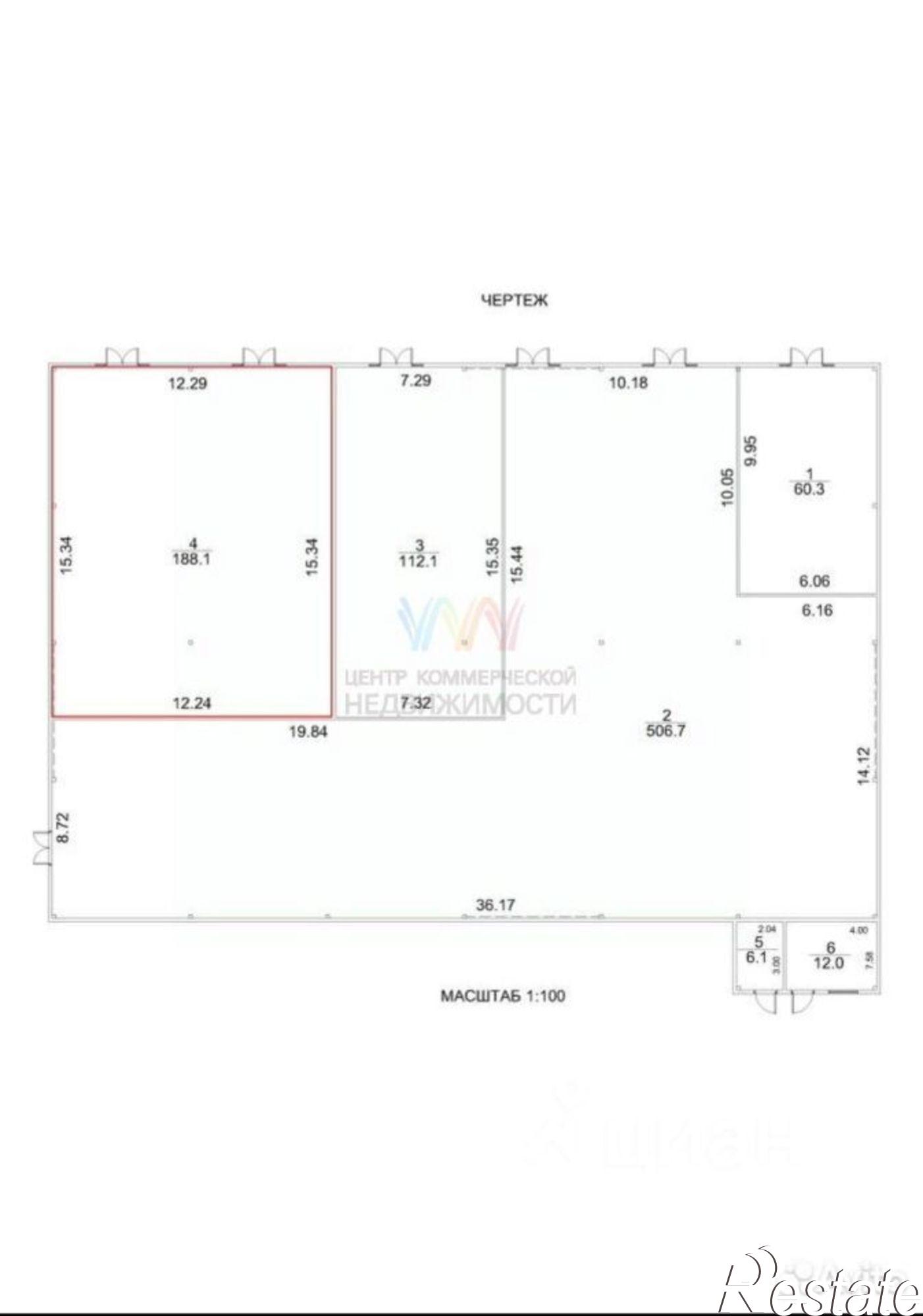 Купить торговое помещение за 52 000 500 рублей на Уфа, Декоративная   50