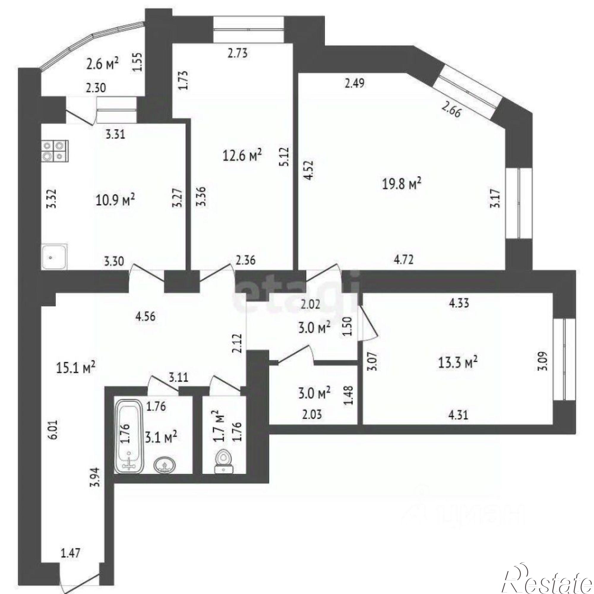 Купить квартиру за 8 500 000 рублей