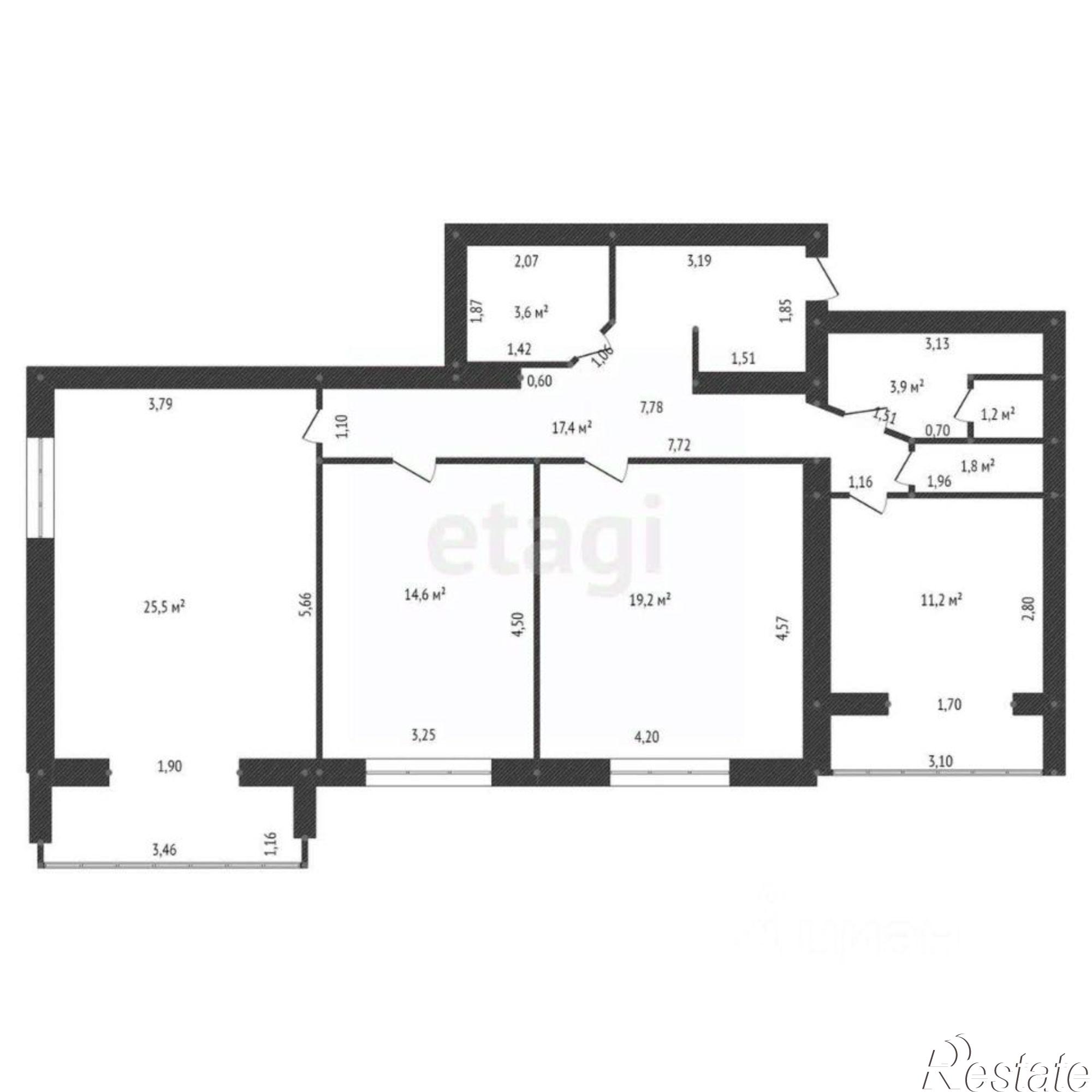 Купить квартиру за 18 500 000 рублей на городской округ Уфа