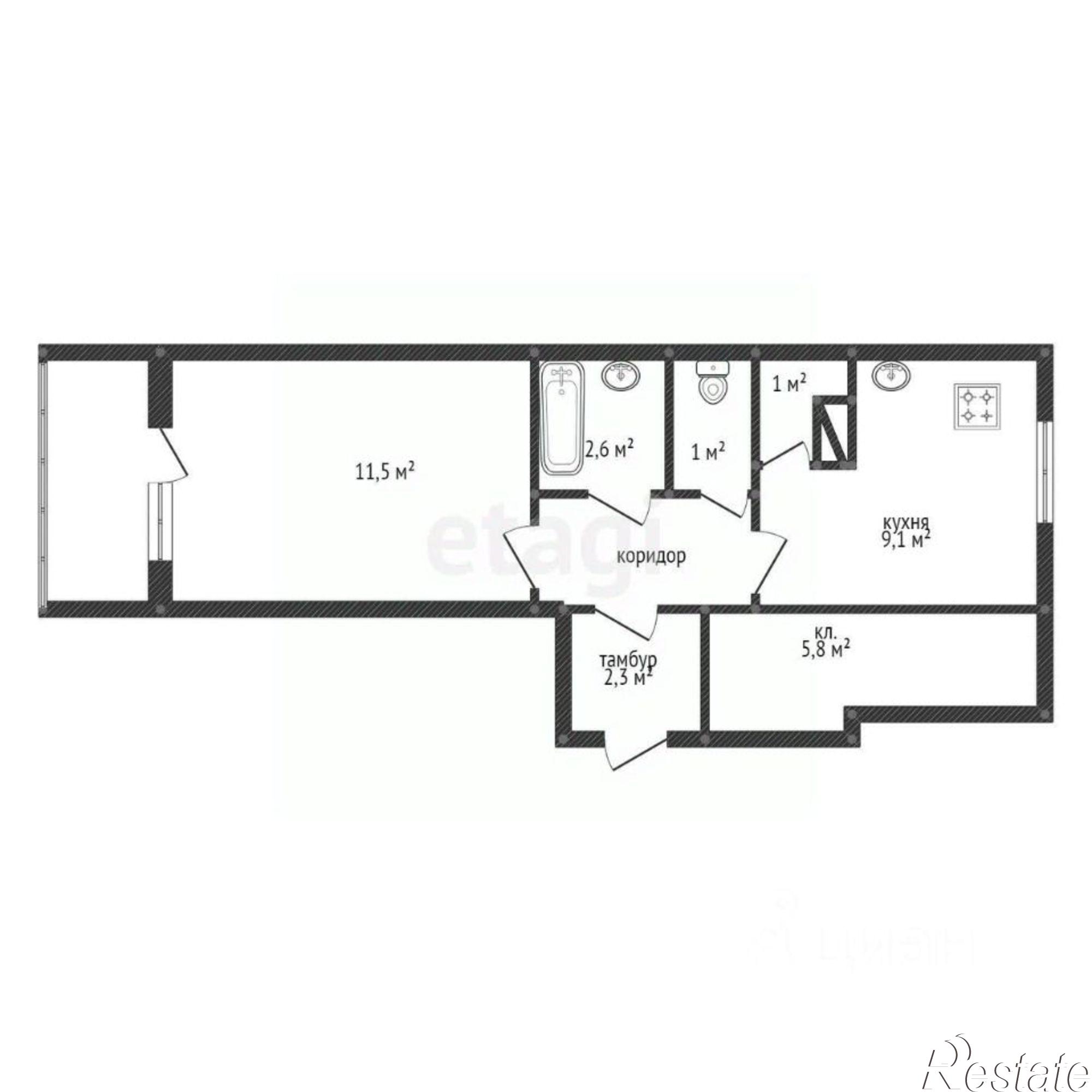 Купить квартиру за 2 000 000 рублей