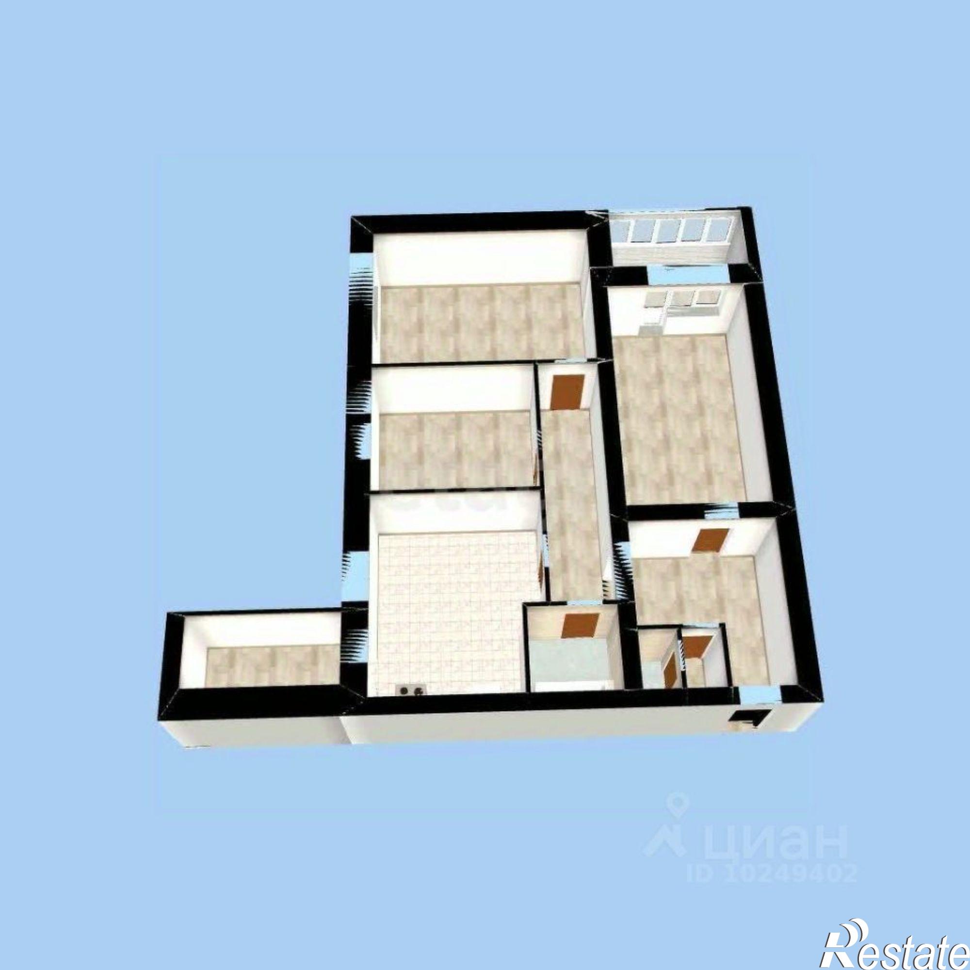 Купить квартиру за 7 100 000 рублей на городской округ Уфа