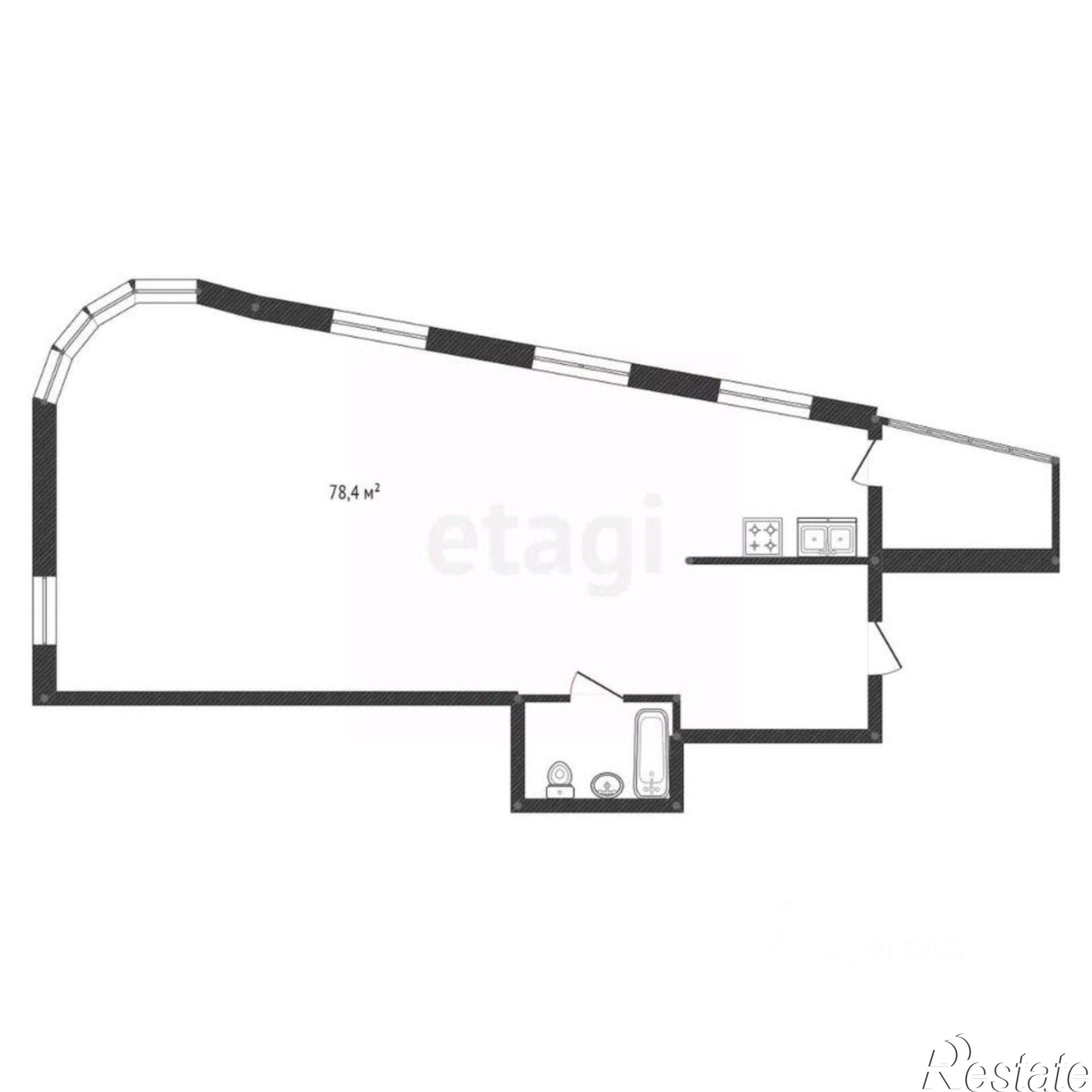 Купить квартиру за 8 200 000 рублей на городской округ Уфа