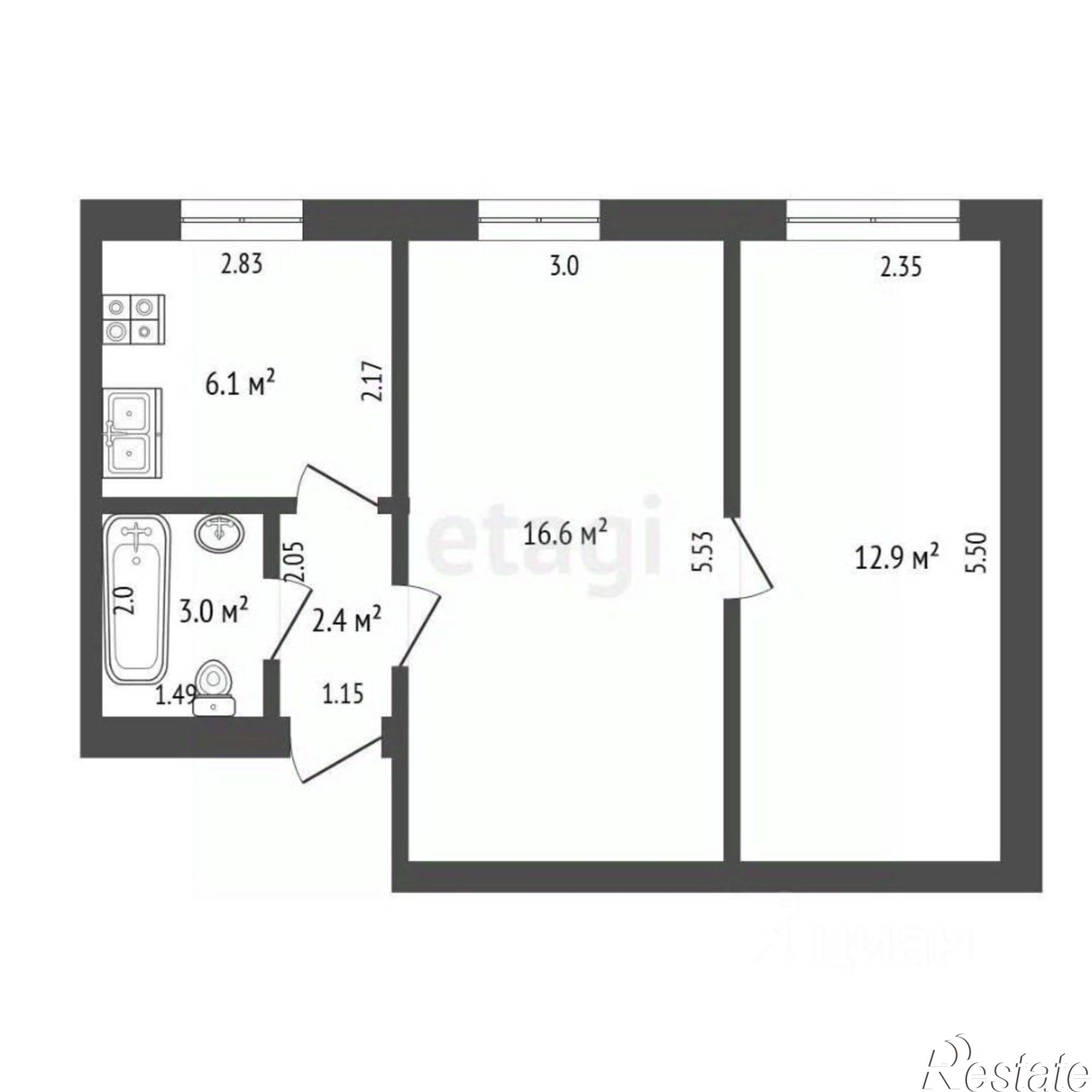 Купить квартиру за 1 200 000 рублей