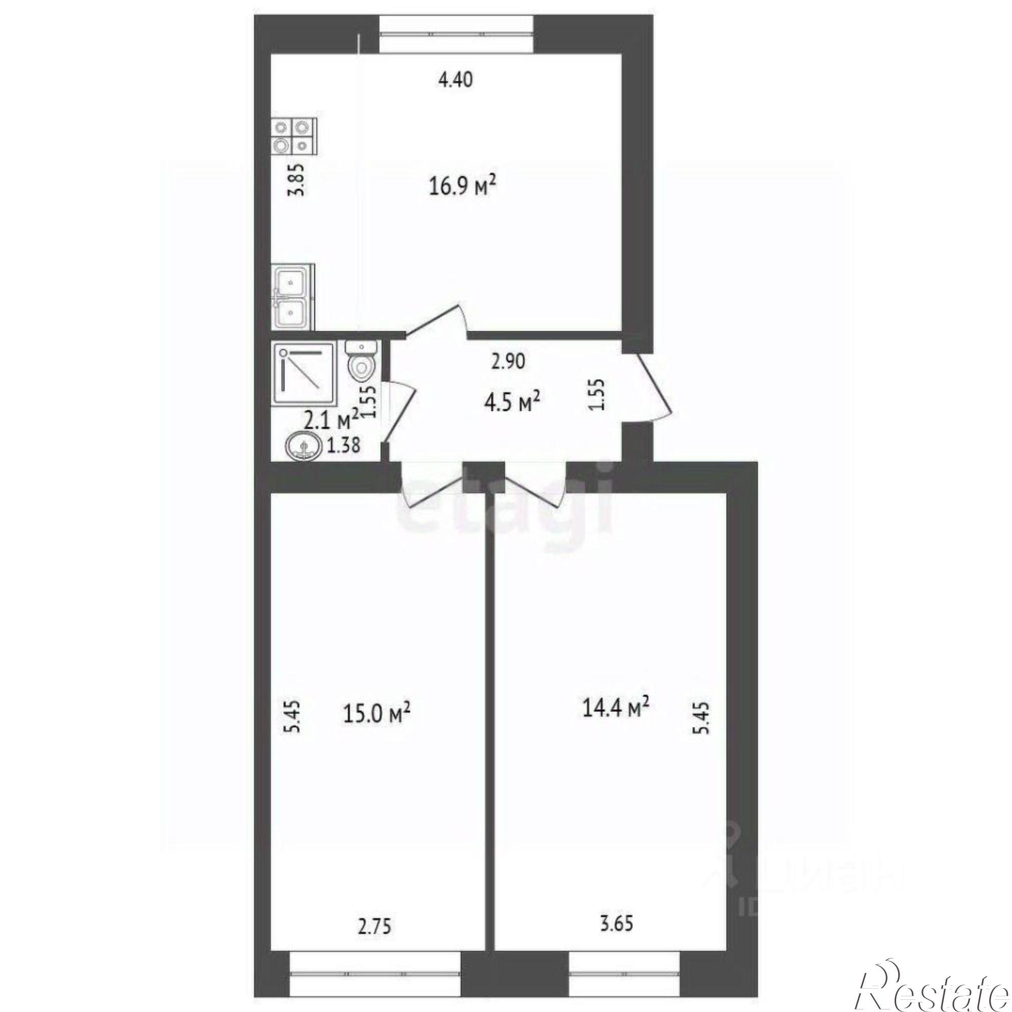 Купить квартиру за 3 500 000 рублей на улица Ленина, 123