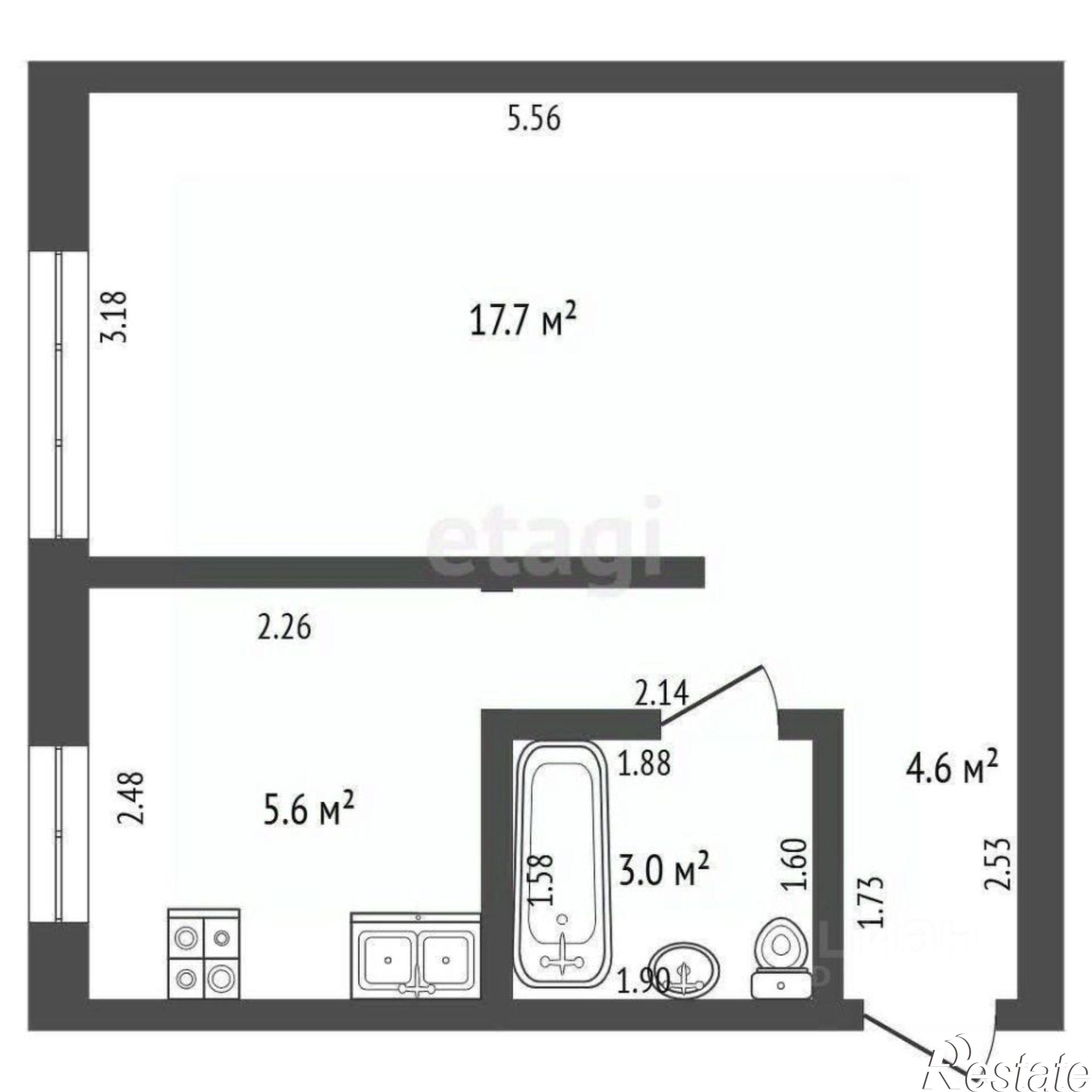 Купить квартиру за 2 299 000 рублей