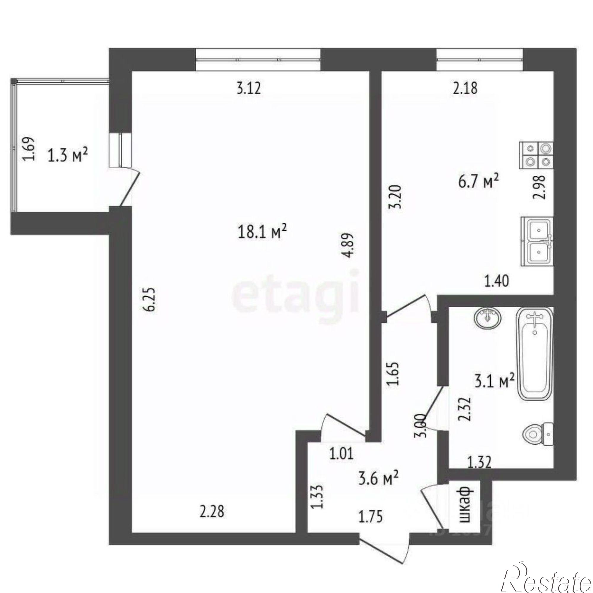 Купить квартиру за 3 000 000 рублей