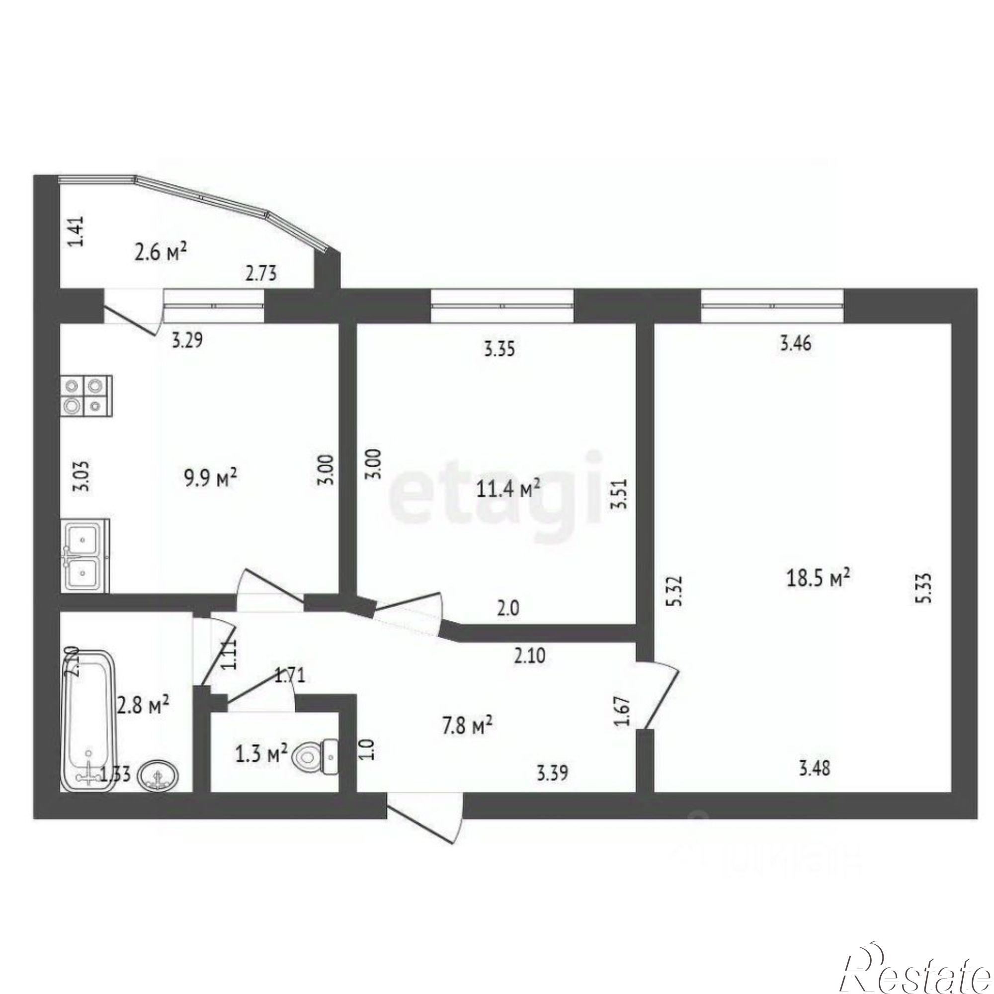 Купить квартиру за 4 500 000 рублей