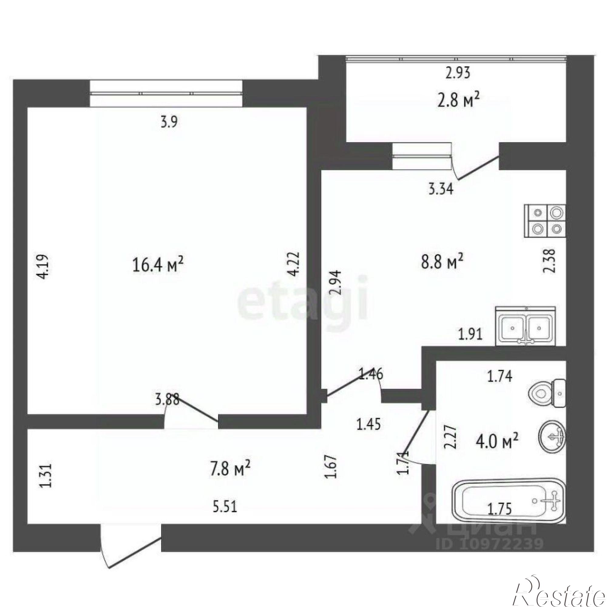 Купить квартиру за 4 700 000 рублей