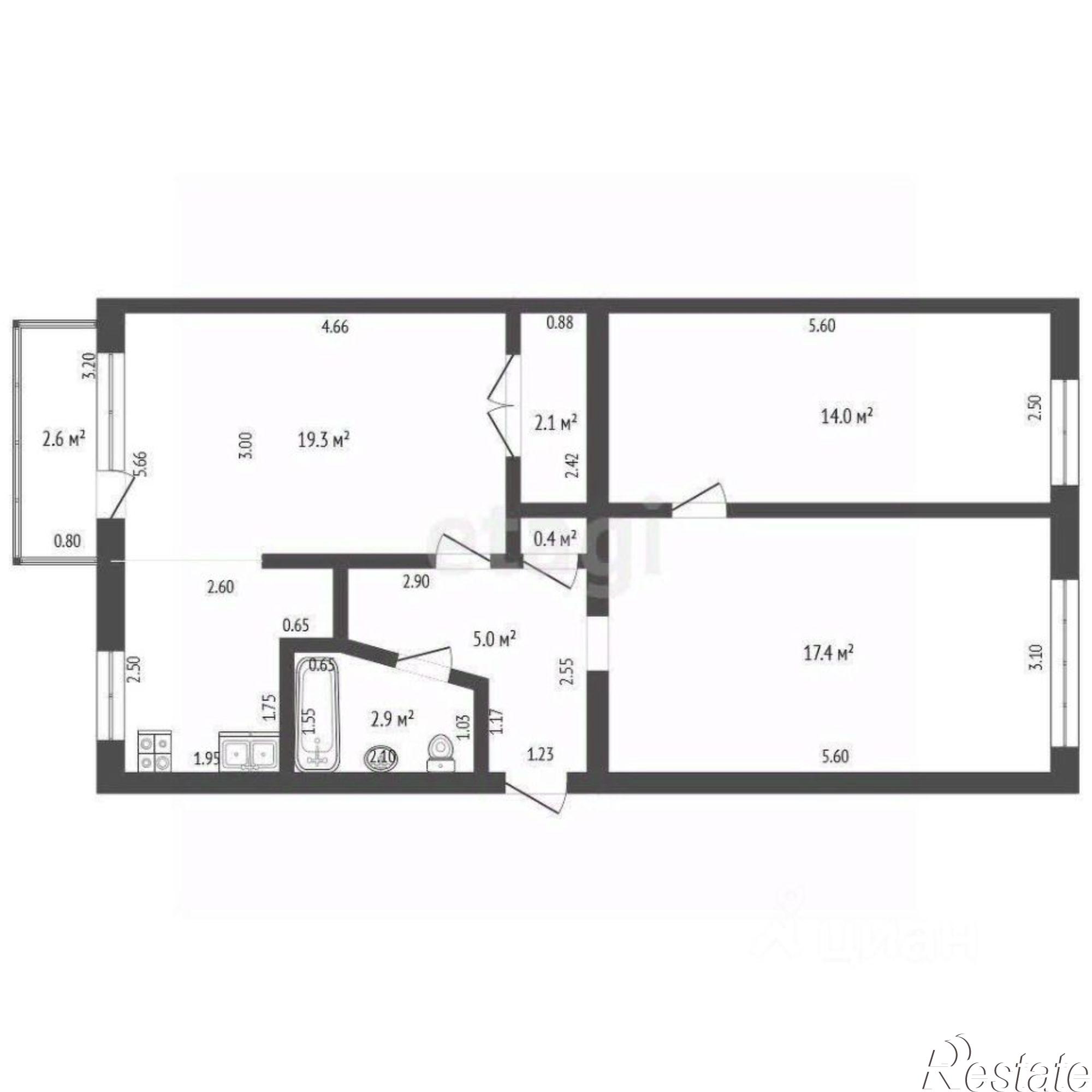 Купить квартиру за 4 150 000 рублей