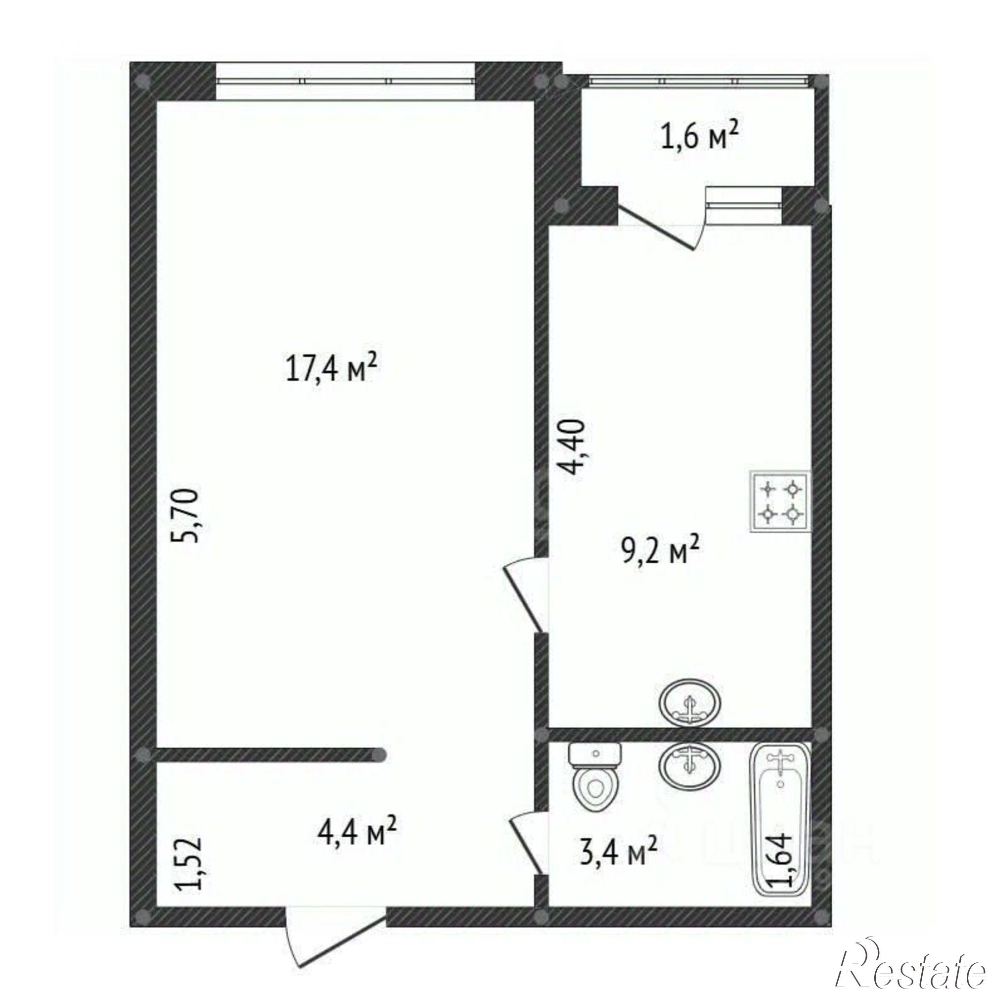Купить квартиру за 3 120 000 рублей на городской округ Уфа