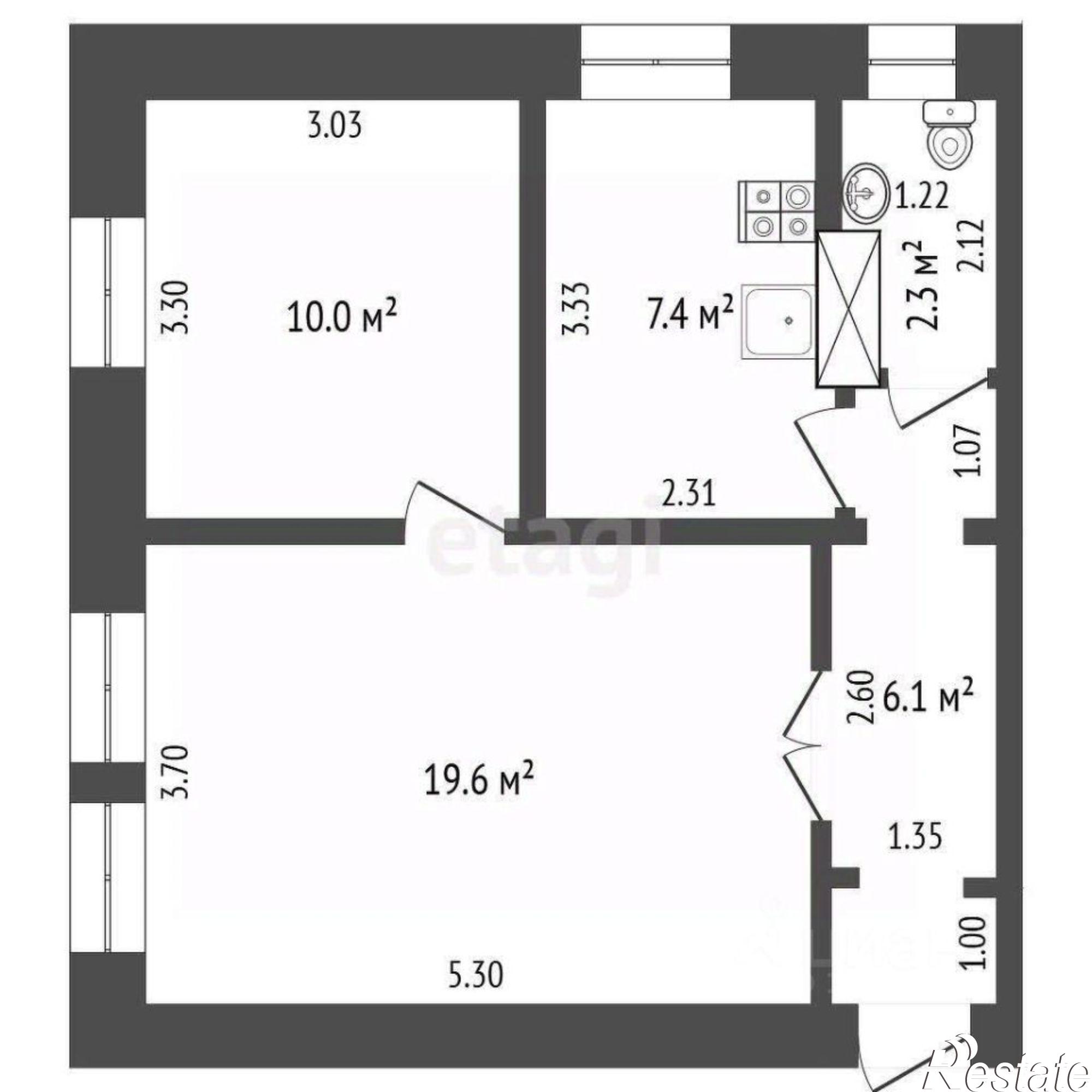 Купить квартиру за 2 400 000 рублей