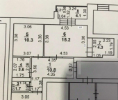 2-комн, 57кв м, этаж 5/9 