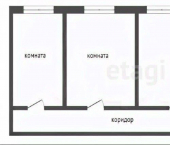 3-комн, 55кв м, этаж 1/5 Коммунистическая улица, 18