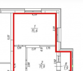3-комн, 85кв м, этаж 6/18 городской округ Уфа
