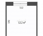 комната 12 кв м Элеваторная улица, 82