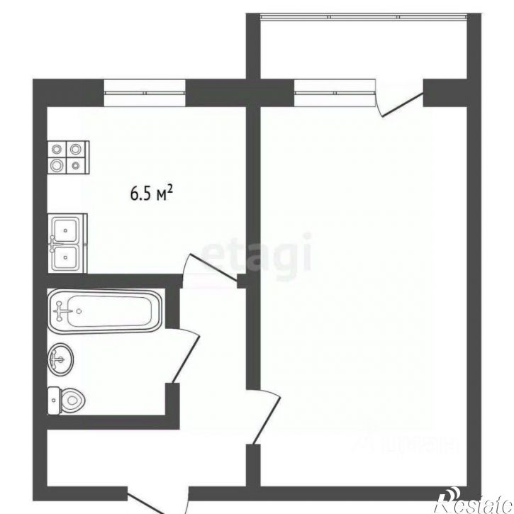 1-комн квартира Бирский район, Бирск