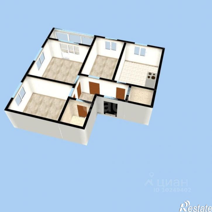 3-комн квартира Уфимский район