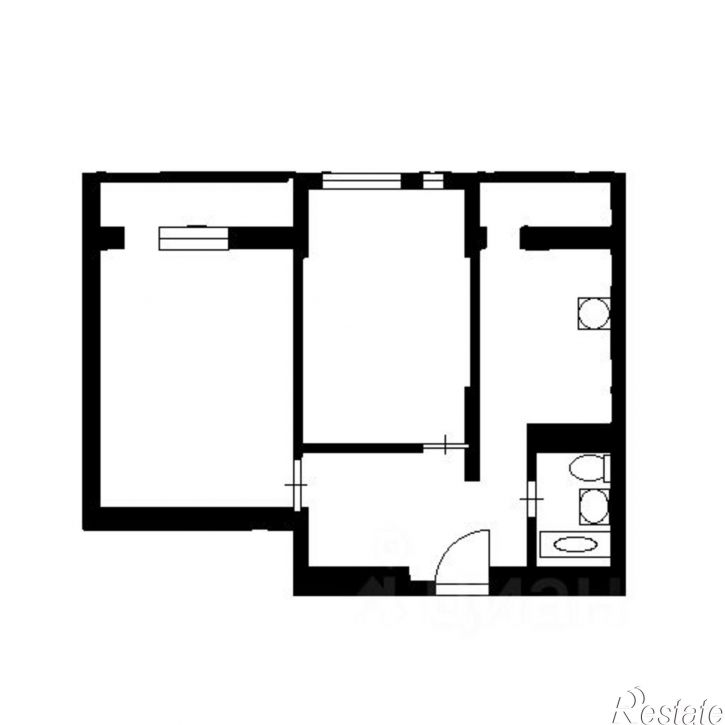2-комн квартира городской округ Уфа