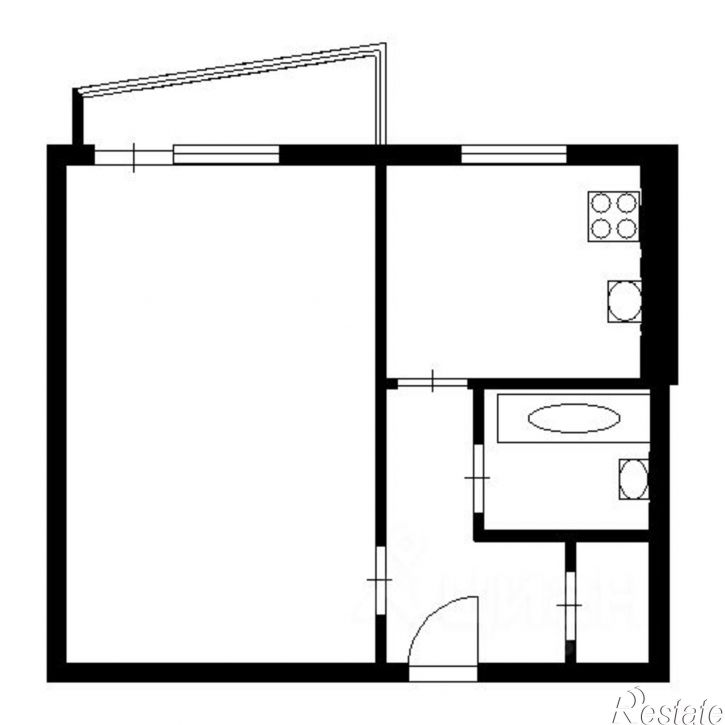 1-комн квартира городской округ Уфа