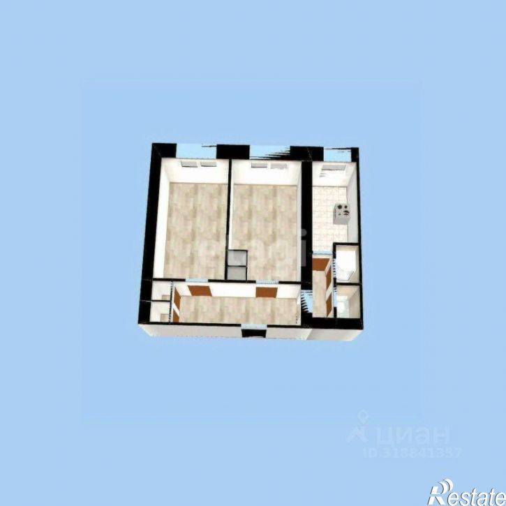 2-комн квартира городской округ Уфа