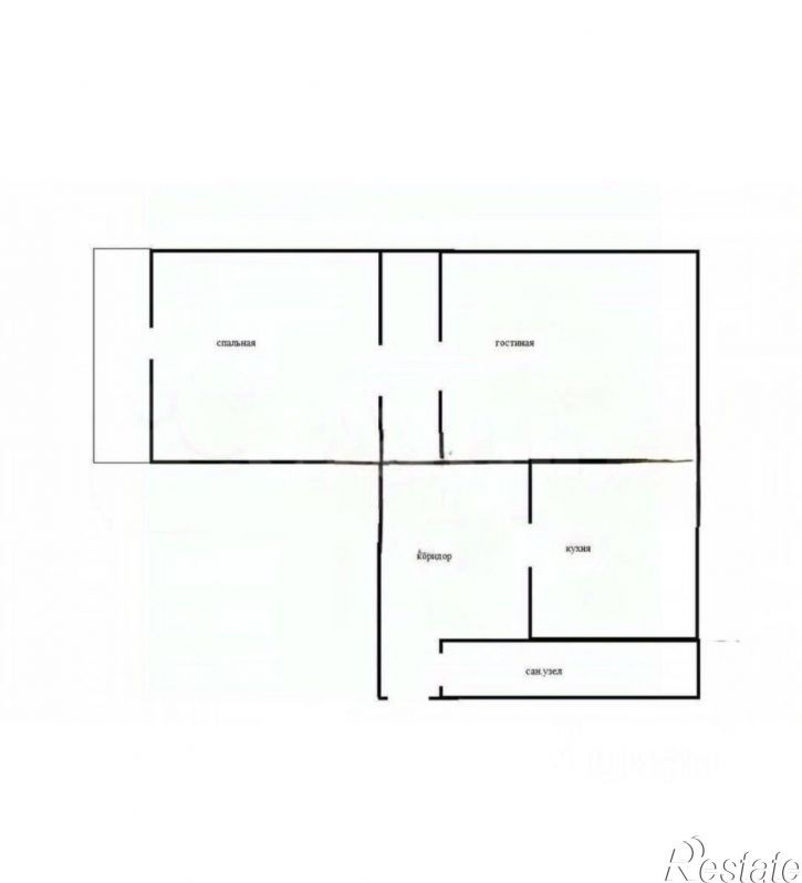 2-комн квартира Урманская улица, 1,  д. 1