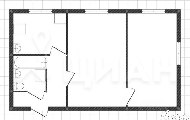 2-комн квартира