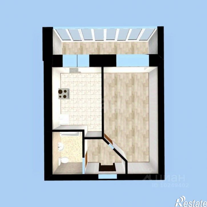 1-комн квартира городской округ Уфа