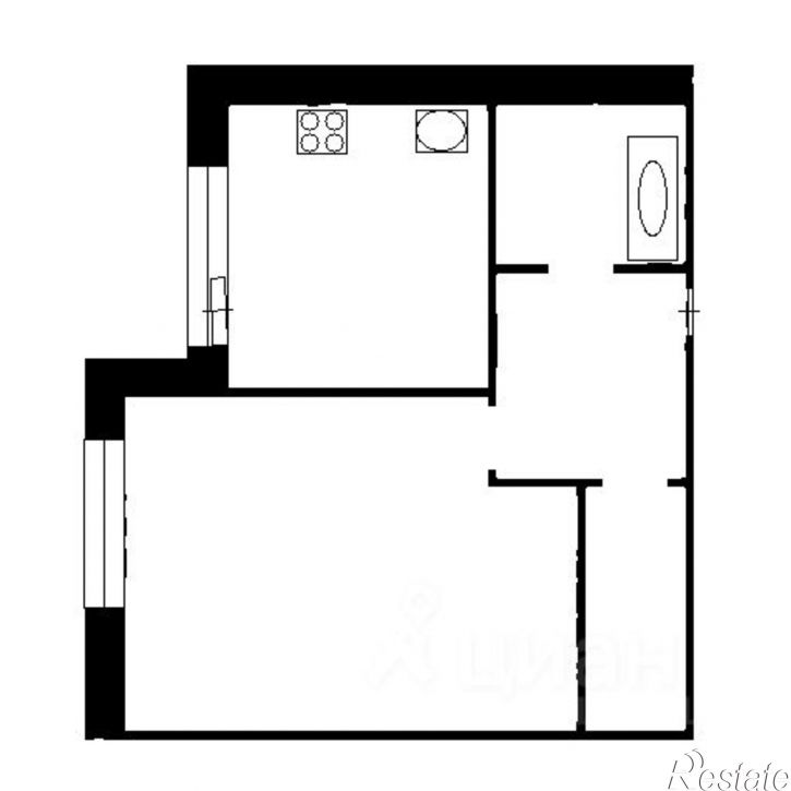 1-комн квартира Менделеева, 145