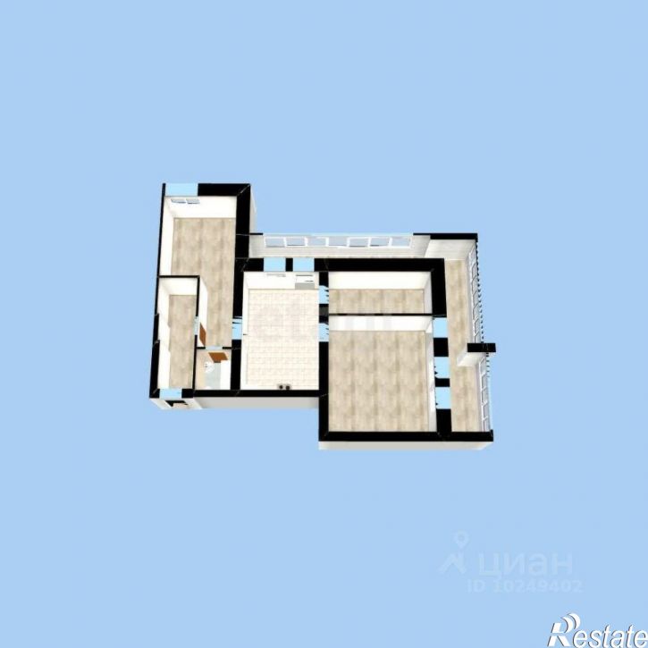 2-комн квартира городской округ Уфа