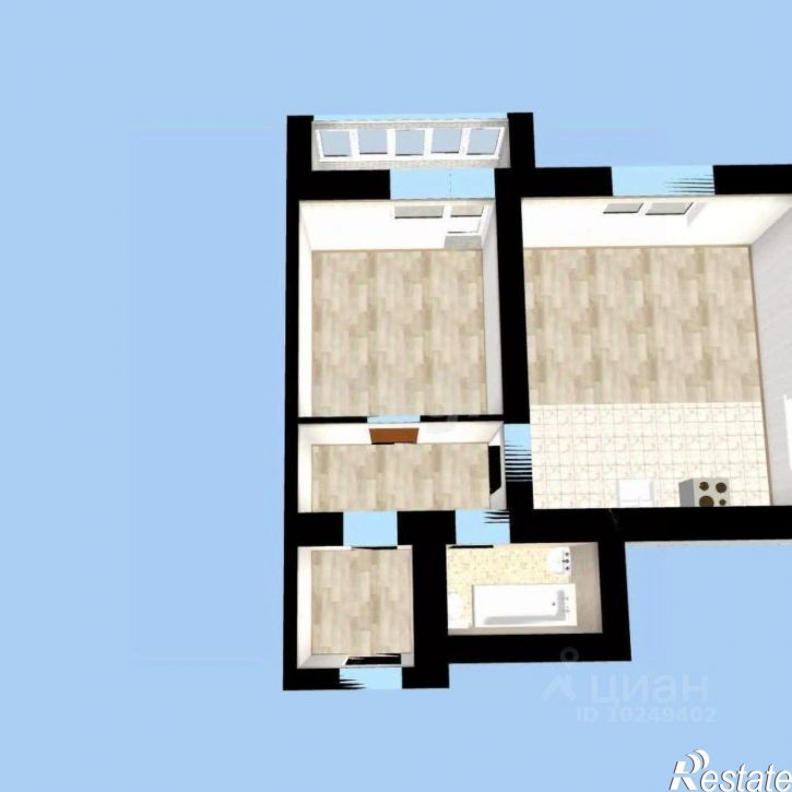 2-комн квартира городской округ Уфа