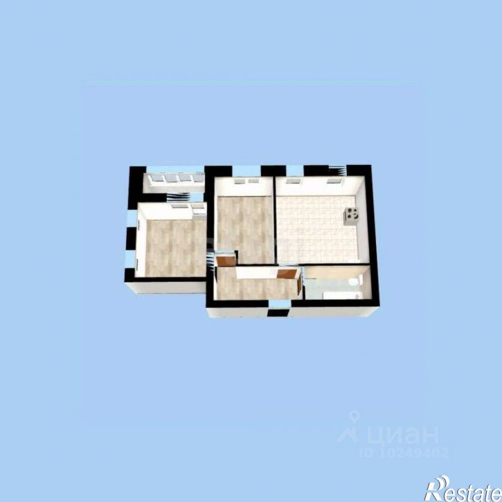 2-комн квартира городской округ Уфа