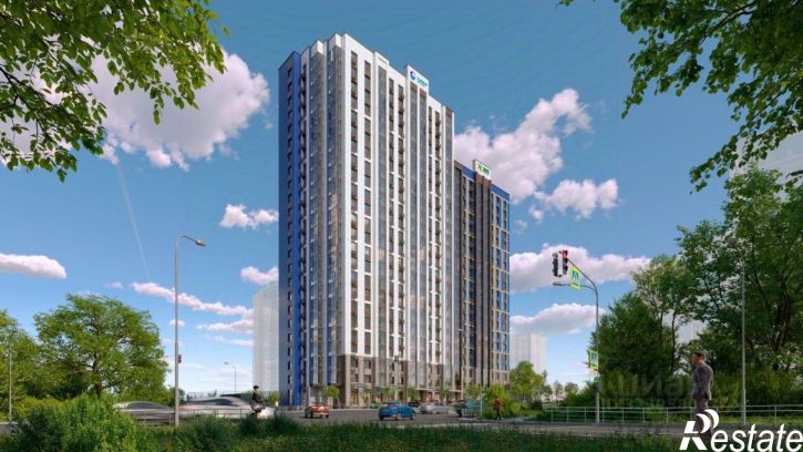 1-комн квартира в новом доме Уфа, Комсомольская улица