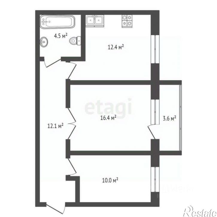 2-комн квартира ул С.Юлаева, 8,  д. 8