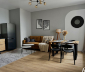 1-комн, 56кв м, этаж 18/18 улица Энтузиастов, 13