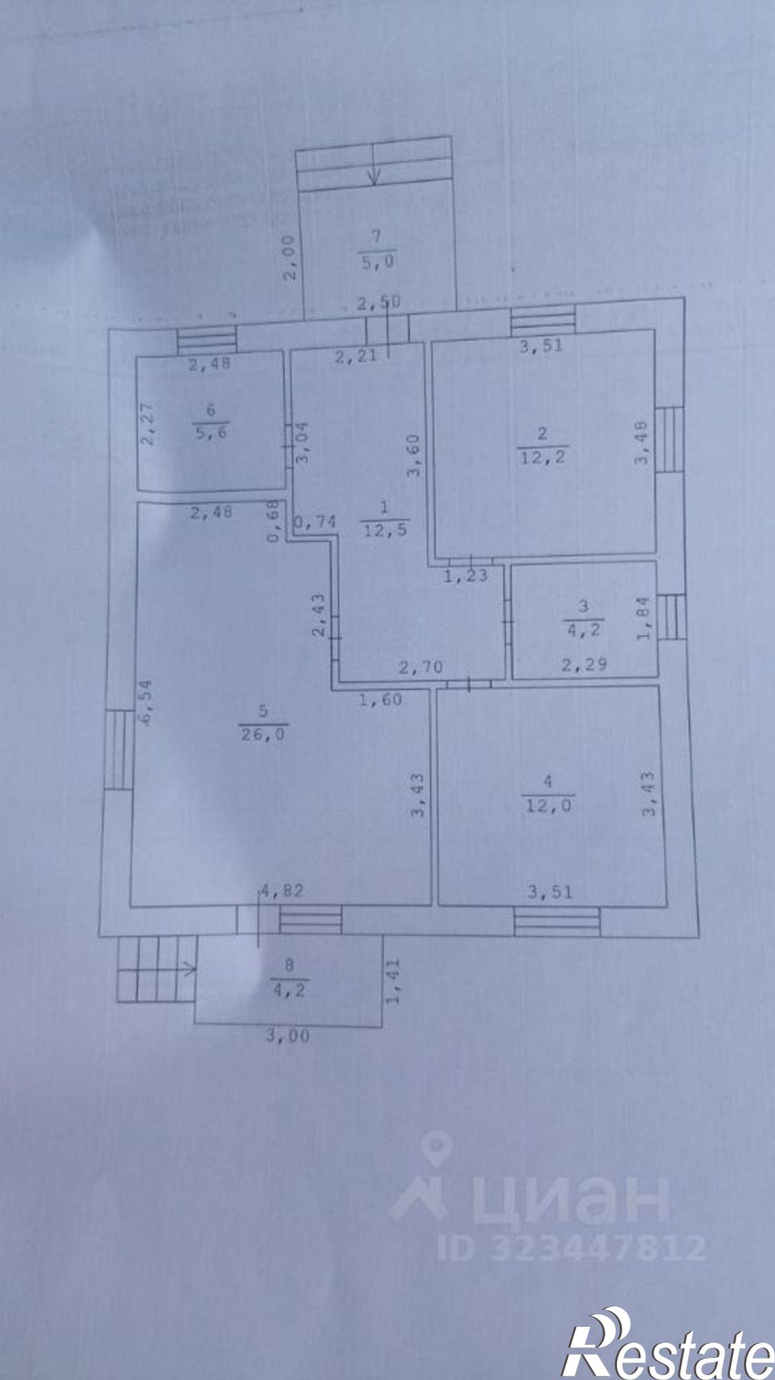 Купить дачу, дом, коттедж за 8 000 000 рублей на ул Гафури, 12/2