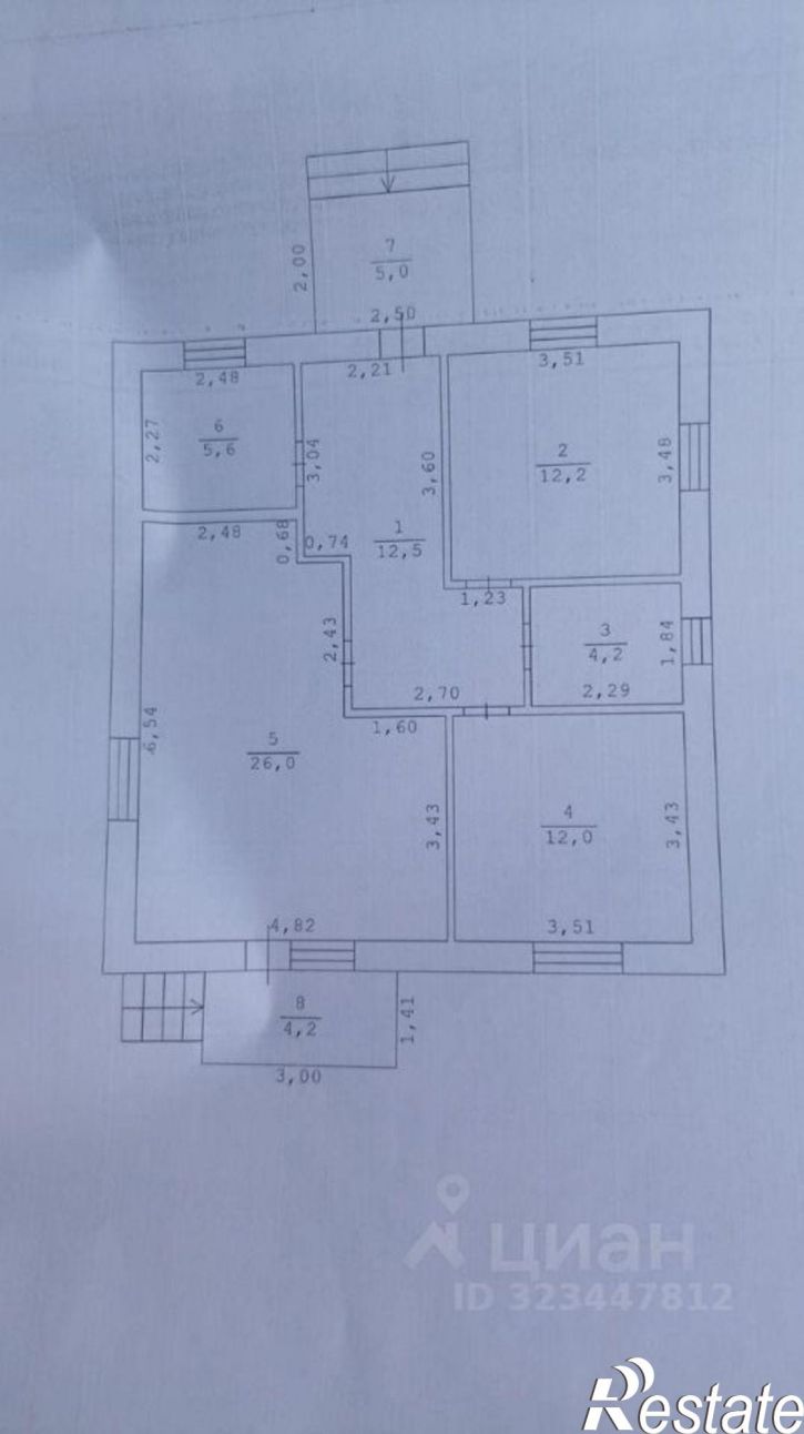 Коттедж/дом ул Гафури, 12/2,  д. 12/2