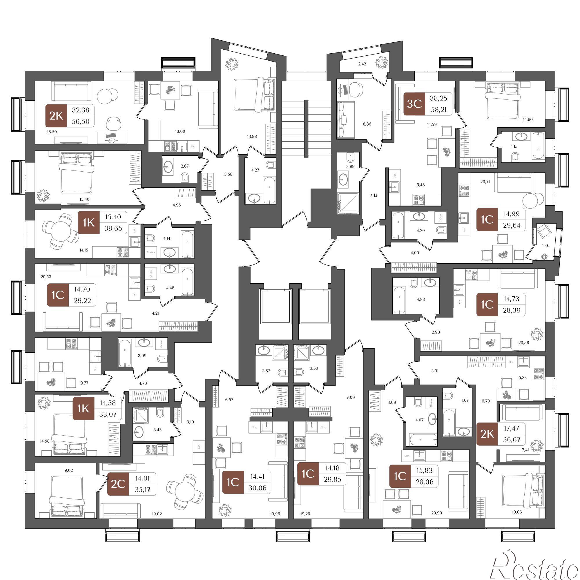 Купить квартиру за 5 311 480 рублей на Уфа, Южная улица