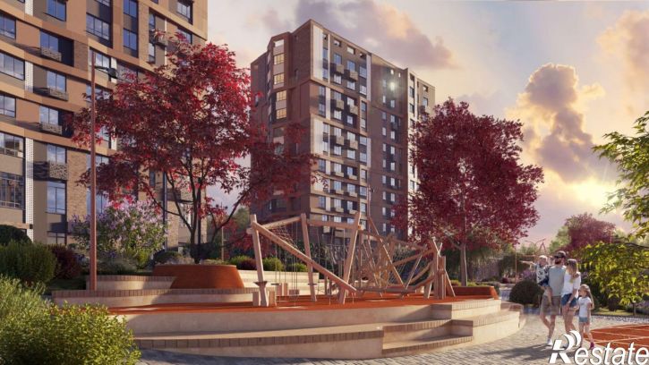 1-комн квартира в новом доме Уфа, Южная улица