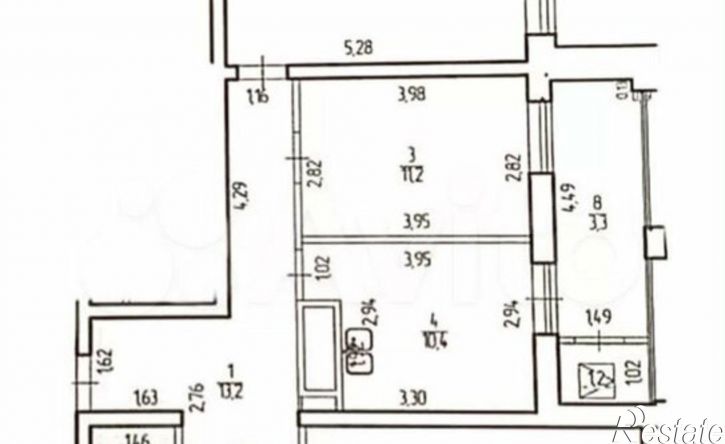 3-комн квартира Уфа, бульвар Давлеткильдеева, 18