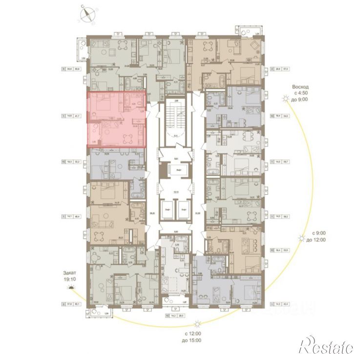 1-комн квартира в новом доме Уфа, жилой комплекс Яркий