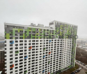 1-комн, 37кв м, этаж 18/23 ул Воинов-Интернационалистов, 7