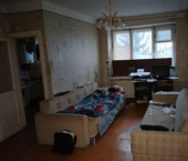 1-комн, 32кв м, этаж 1/5 пр-кт Октября, 122/2