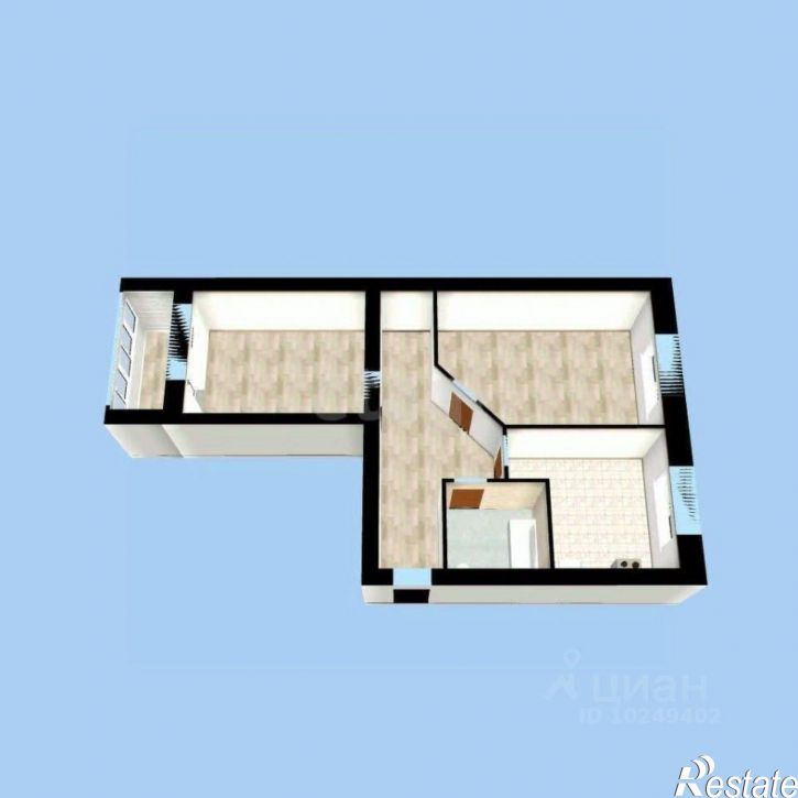 2-комн квартира улица Рафикова, 25,  д. 25