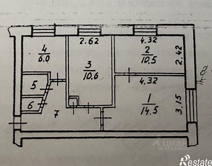 3-комн квартира улица Машиностроителей, 7/31,  д. 7/31